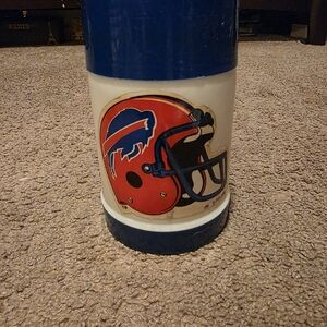 Vintage Buffalo Bills Logo Thermos
